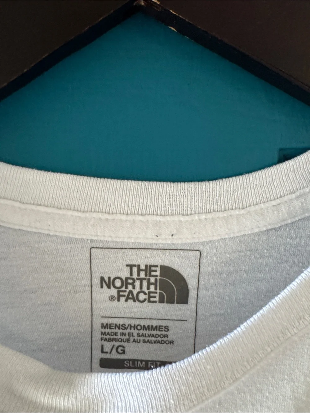 The North Face Men's White Short Sleeve Logo T-Shirt